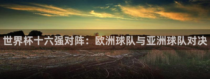 欧洲世预赛赛程表：世界杯十六强对阵：欧洲球队与亚洲球队对决